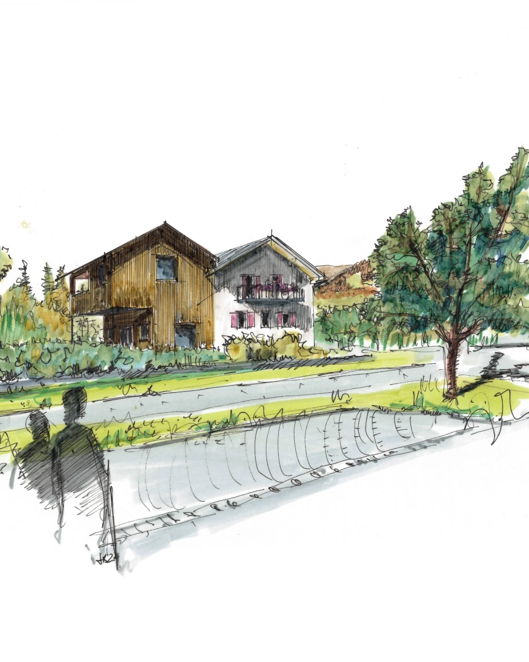 Gedanken auf Papier
#architecture
#entwurf
#design
#modunitasketch
#modunitaarchitects