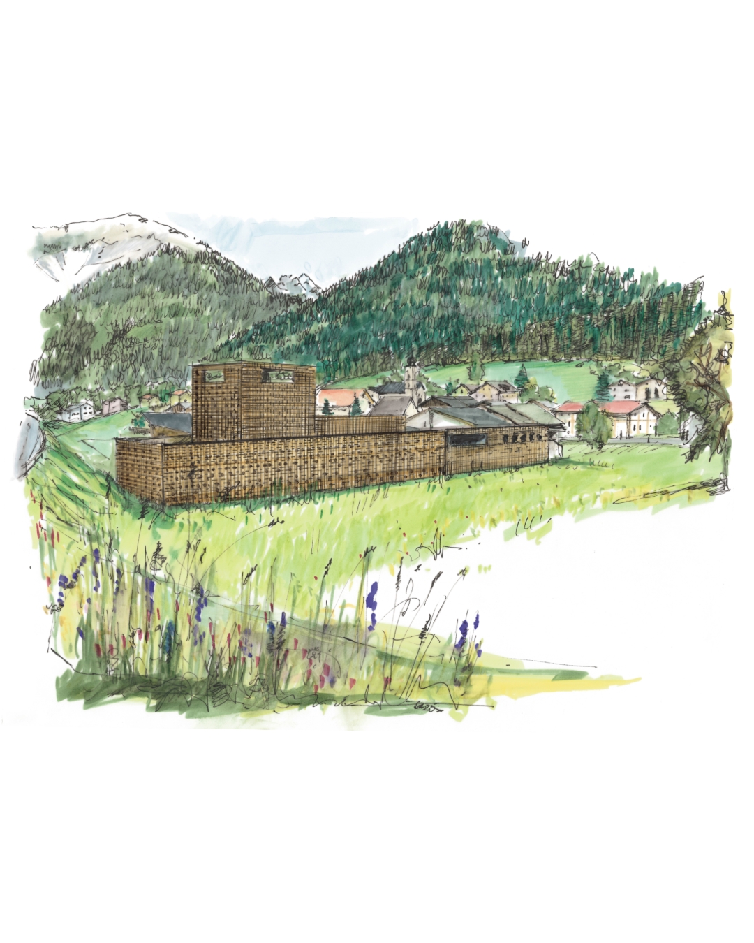 Am Holzwerk
#architekturskizze
#entwurf
#holzbau
#bauenmitholz
#swissarchitecture
#timberarchitecture
#architecturaldrawing
#architecture
#switzerland
#holzbau
#modunitasketch
#modunitaarchitects